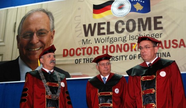 Wolfgang Ischinger'e "Fahri Doktora"