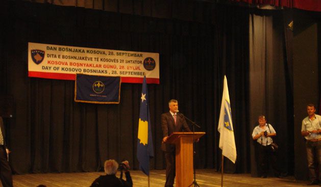 Thaçi, Boşnakların Bosna'nın Kosova'yı Tanımasında Yardımcı Olacağına İnanıyor