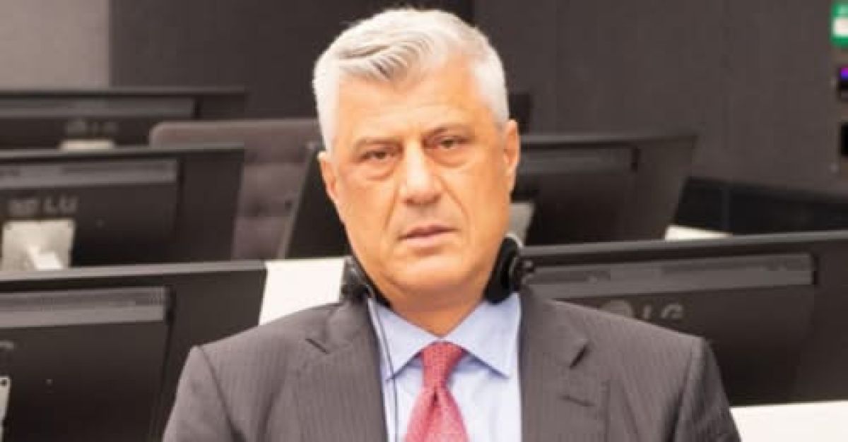 Lahey Savcılığı, Thaçi’nin Tutukluluk Süresinin Yeni Cezasından Düşülmemesini Talep Etti