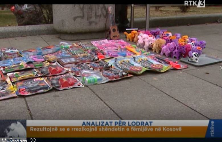 Analizlere Göre Kosova’da Oyuncaklar Tehlikeli