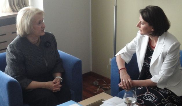Cumhurbaşkanı Jahjaga,  Litvanya'ya Gitti