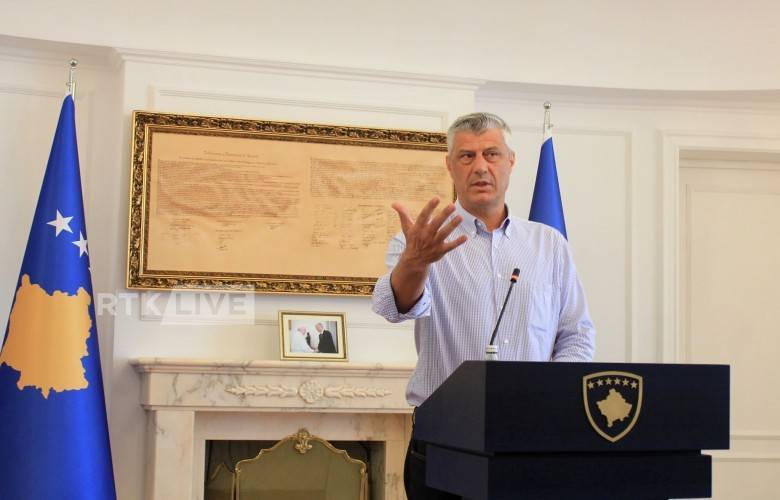 Thaçi’den Sivil Topluma Bir Davet Daha