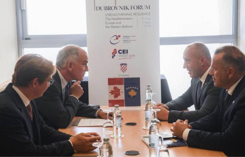 Haradinaj,  Kanada’dan Lobicilik Desteği Bekliyor
