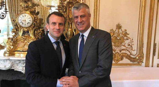 Macron, Thaçi’yi de  Dünya Liderleri Toplantısına Davet Etti