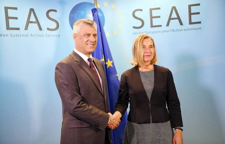 Thaçi-Mogherini Görüşmesi Sona Erdi