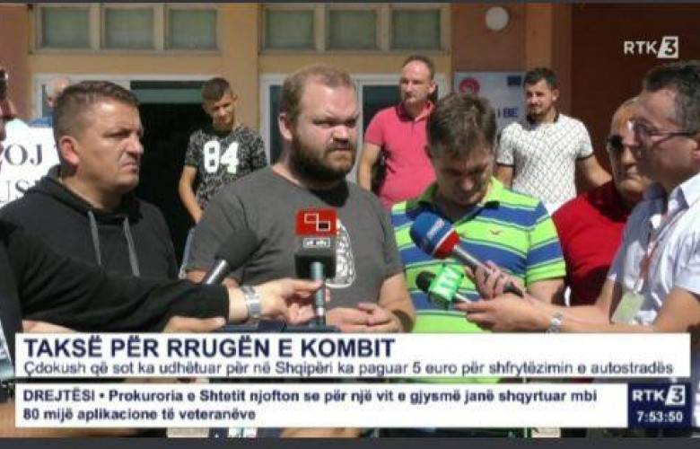 Arnavutluk’ta  Dünden Otoyol Ücretli