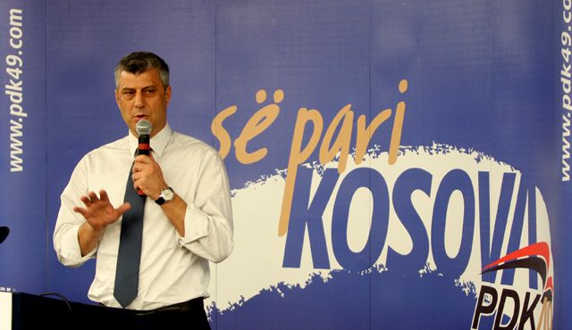 Thaçi, Sivil Hizmetlerde Çalışanlara Zam ve Vatandaşlara Vizesiz Yolculuk Vaad Etti