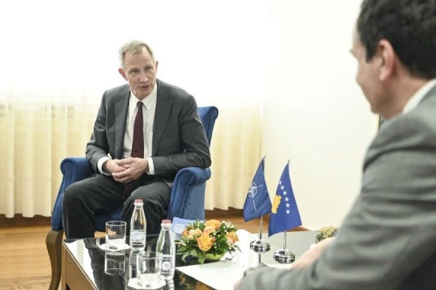 NATO Bakan Yardımcısı Goffus ve Alman Elçi Sarrazin bugün Kosova'da