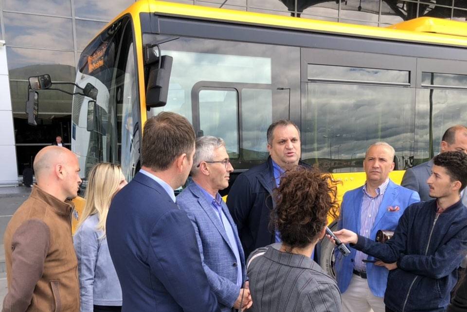 Priştine - Havaalanı Otobüs Seferi Başladı