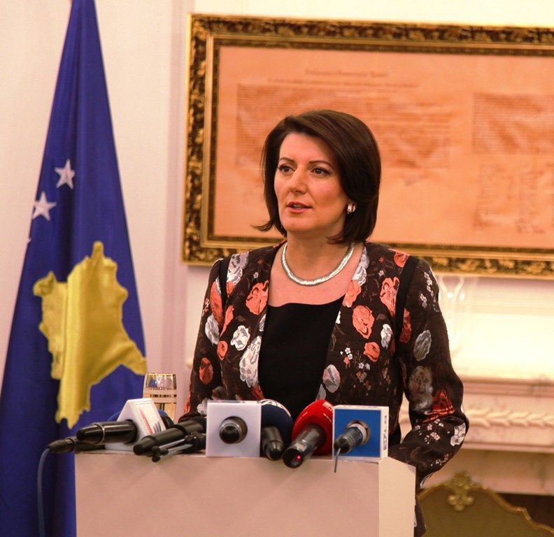 Jahjaga: 2013 Yılı Kosova'nın Avrupa Yolunu Netleştirdi