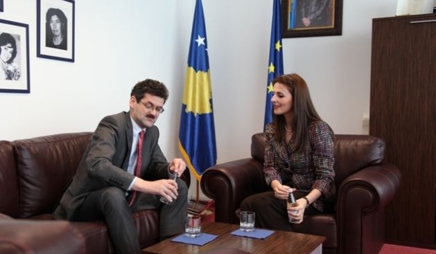 Çitak'u AGİT Kosova Ofisi Şefi İle Görüştü