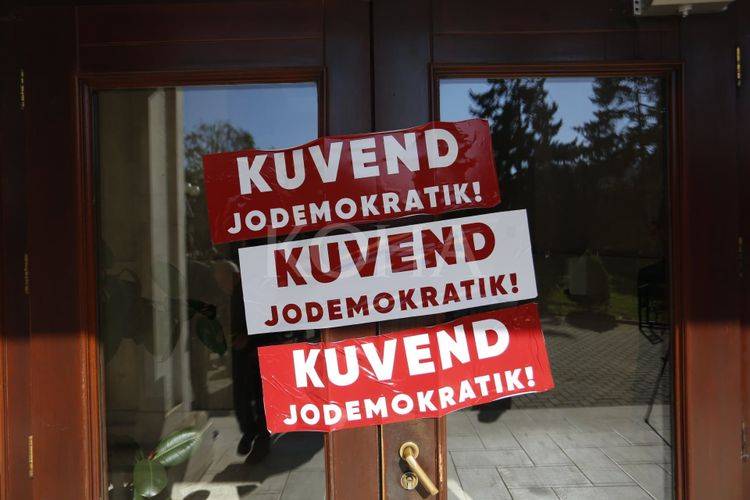 PSD’nin Meclis Girişinde Eylemi