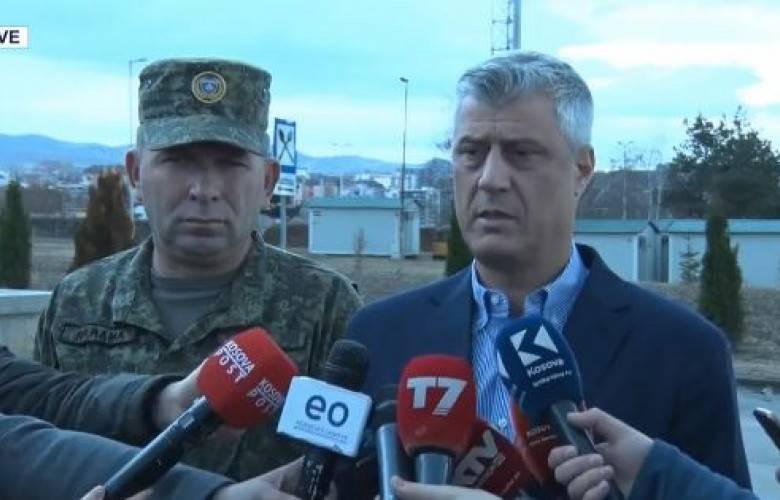 Cumhurbaşkanı Thaçi, KGG Askerlerinin Maaş Artışını Önerdi