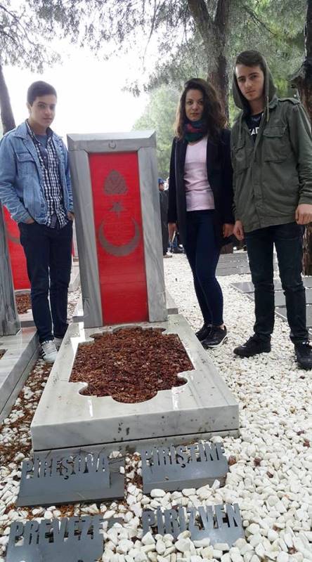 Kosovalı Çanakkale Gazisinin Torunları Çanakkale'de
