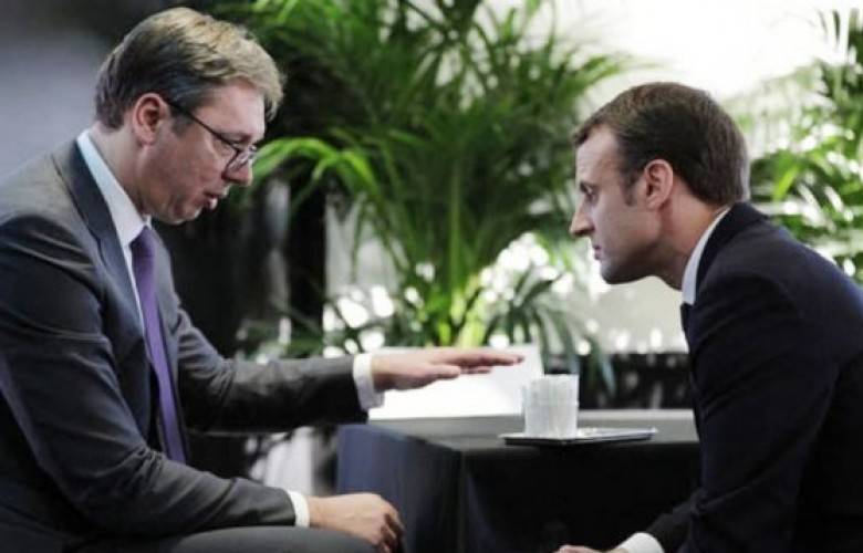 Macron ve Vuçiç Arasında Mektuplaşma - Kosova Ana Konu