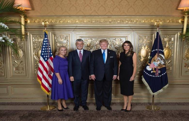 Thaçi,  Trump’a Sırbistan ile Tarihi Bir Anlaşma Sözü Verdi