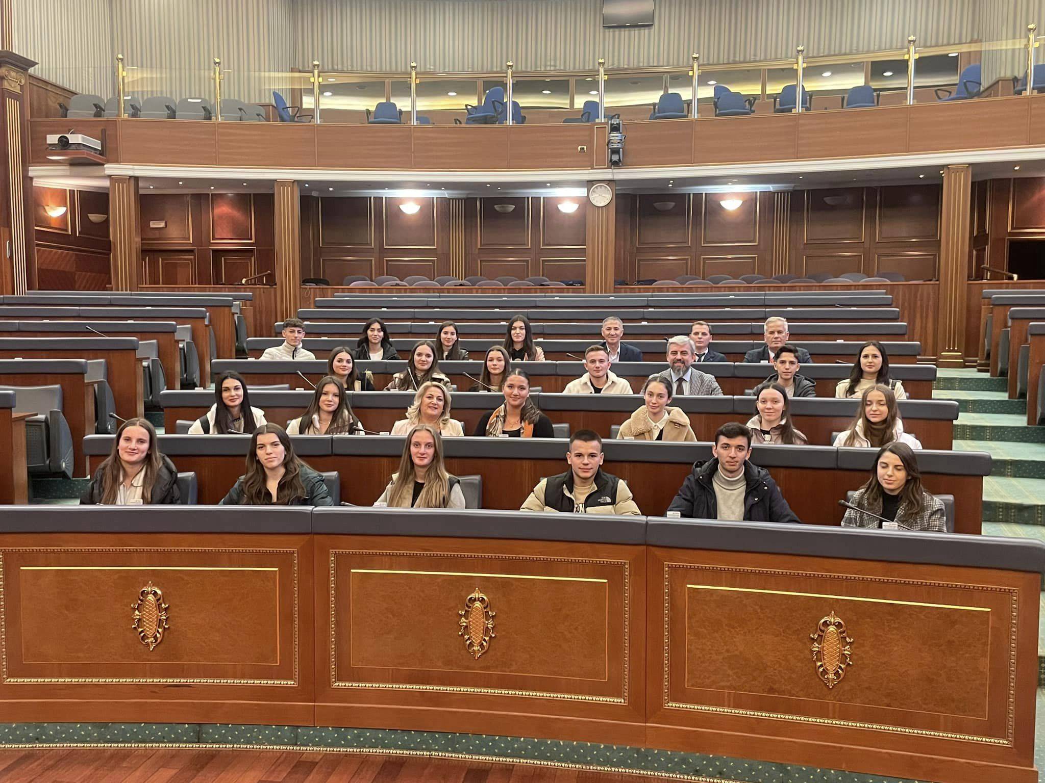 Mamuşa Lisesi Öğrencileri Meclisi Ziyaret Etti