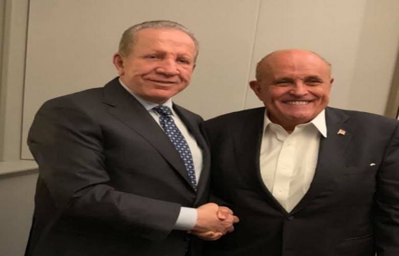 Pacolli, Guiliani ile Bir Araya Geldi