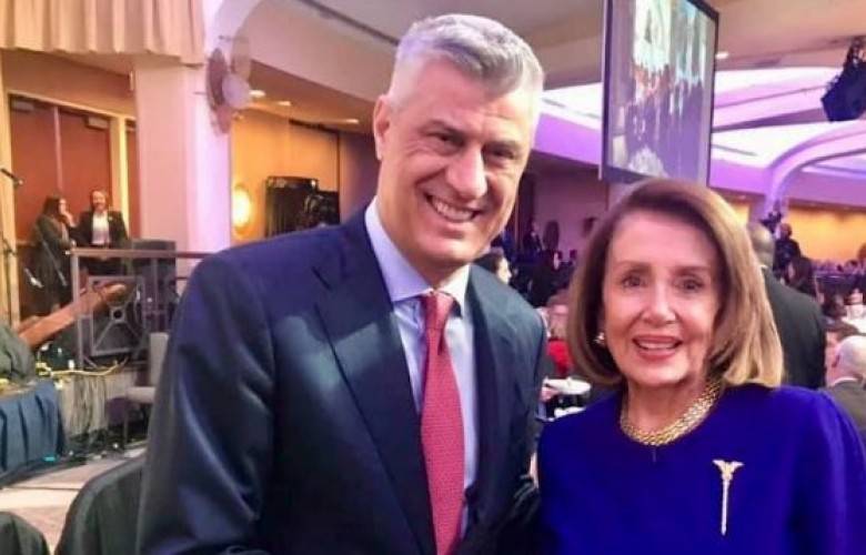 Thaçi, Pelosi ile Görüştü