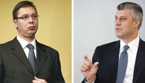 Vuçiç ile Thaçi Yeniden Tartıştı