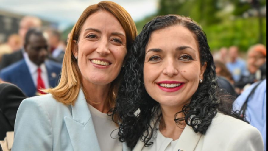 Osmani, AP Başkanı Metsola ile Görüştü