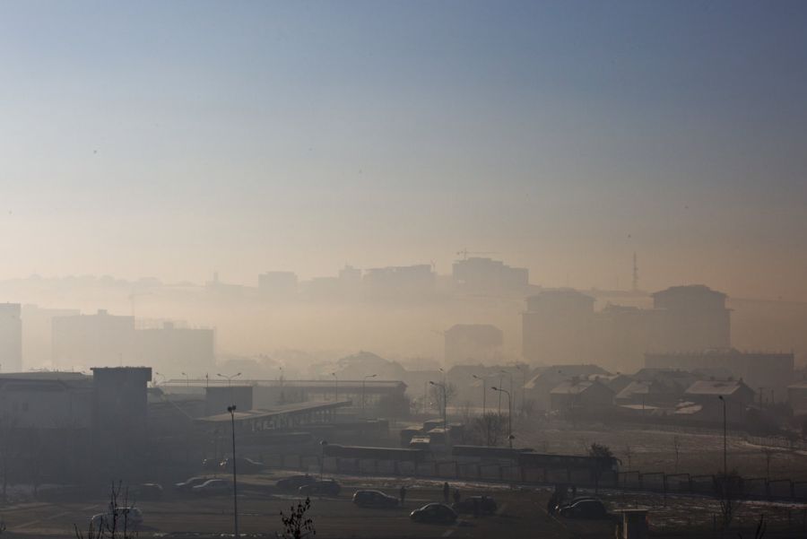 Kosova’da Hava Kirliliği Alarm Seviyesinde