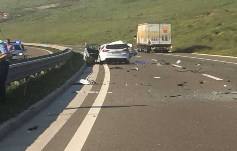 Arbën Xhaferi Otoyolunda Trafik Kazasında Dört Yaralı