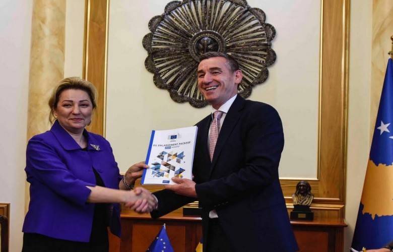 Veseli, Apostolova’dan Kosova Raporunu Teslim Aldı