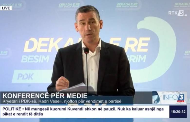 Veseli, Kovuşturma Altında Olan Tüm Yetkilileri Görevden Aldı