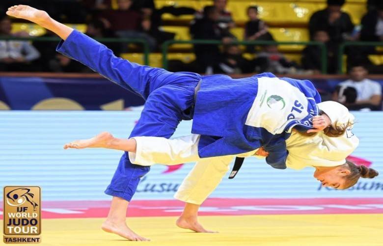 Majlinda Kelmendi’n Altın, Nora Gjakova’dan Gümüş Madalya