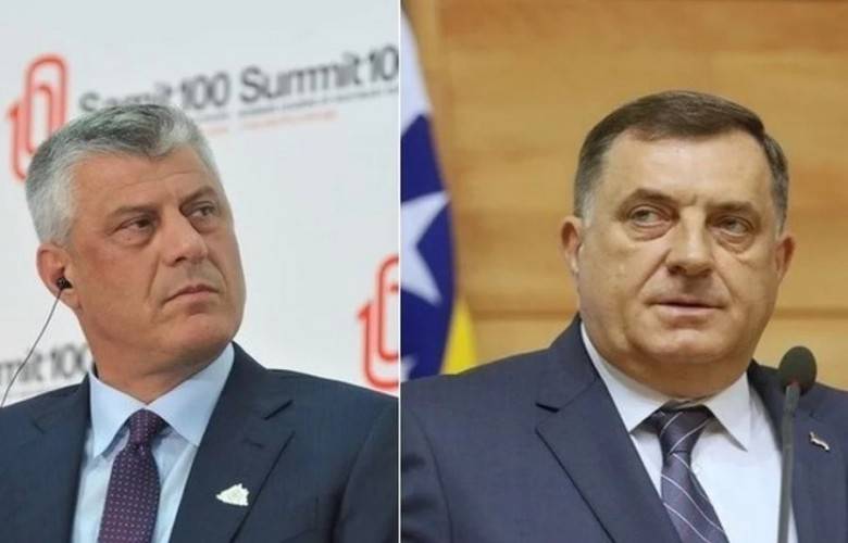 Dodik Thaçi’yi SEEP Zirvesine Davet Etti