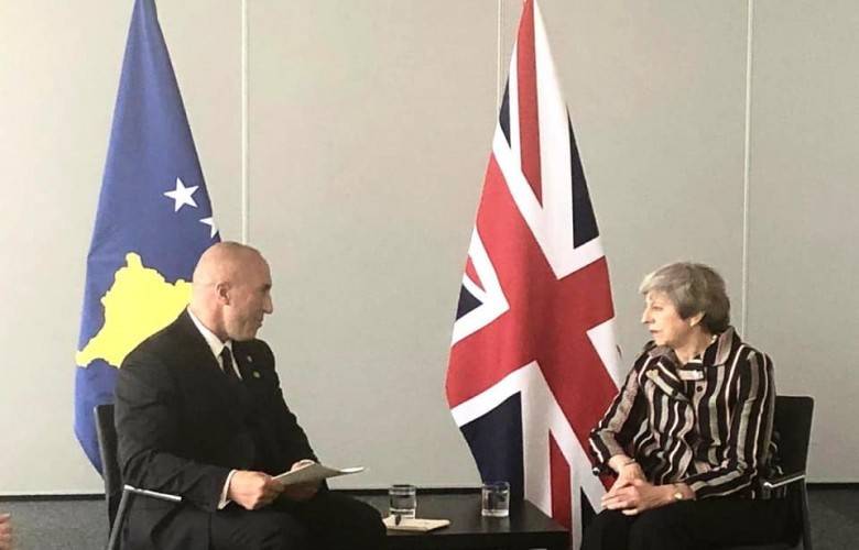 Haradinaj,  May’le Biraraya Geldi