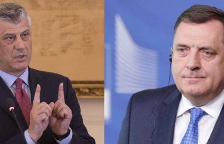 Dodik’ten Thaçi’nin Sarayova Zirvesine Katılmama Kararına Tepki