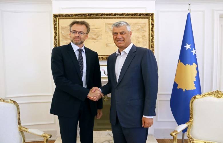 Thaçi, Norveç Büyükelçisi ile Veda Görüşmesinde Bulundu