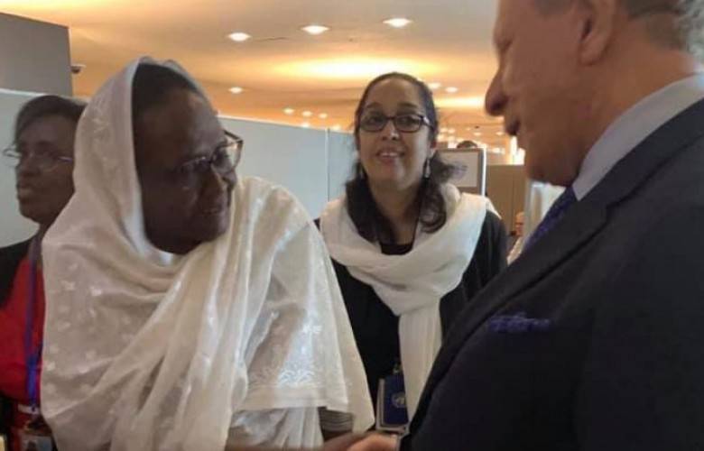 Pacolli,  Sudan Dışişleri Bakanı ile Bir Araya Geldi