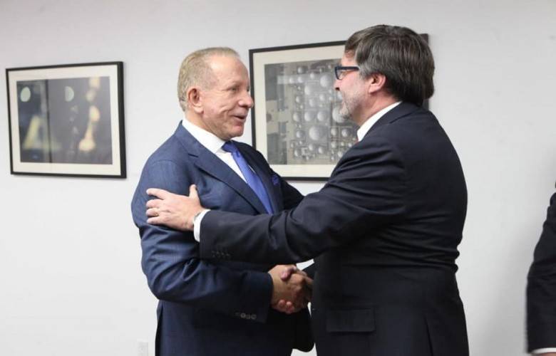 Pacolli,  Palmer ile Bir Araya Geldi