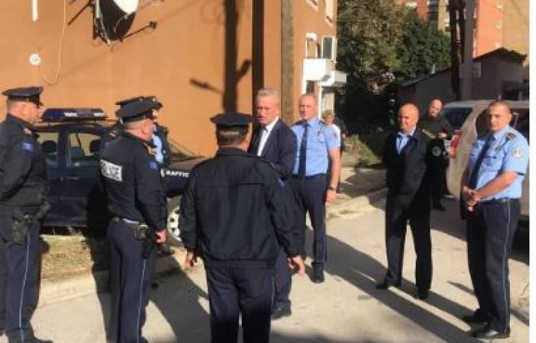 Çalaj, Kuzey Mitroviça Polis Müdürlüğünü Ziyaret Etti