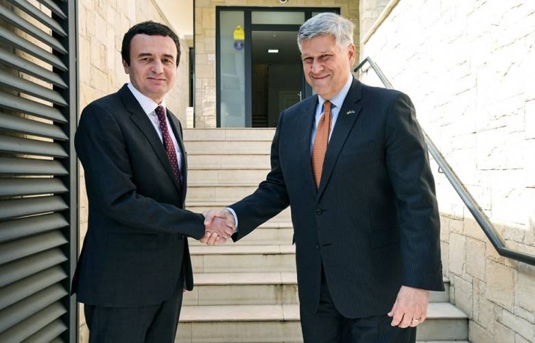 Kurti ABD Büyükelçisi Kosnett İle Görüştü