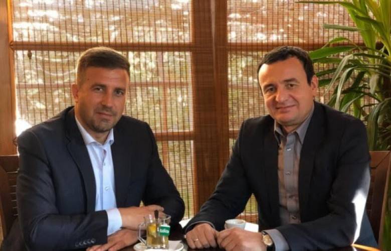 Kurti, Vakat Koalisyonu Temsilcisi Rasim Demiri ile Görüştü