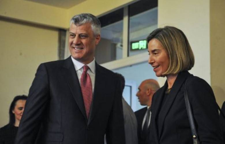 Mogherini-Thaçi Bu Akşam Bir Araya Gelecek