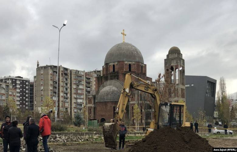 Priştine’de Kazı Çalışmaları Bugün de Devam Ediyor