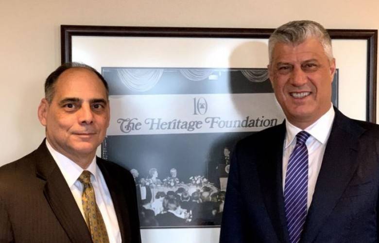 Thaçi,  Washington Düşünce Kuruluşları Yöneticileriyle Görüştü