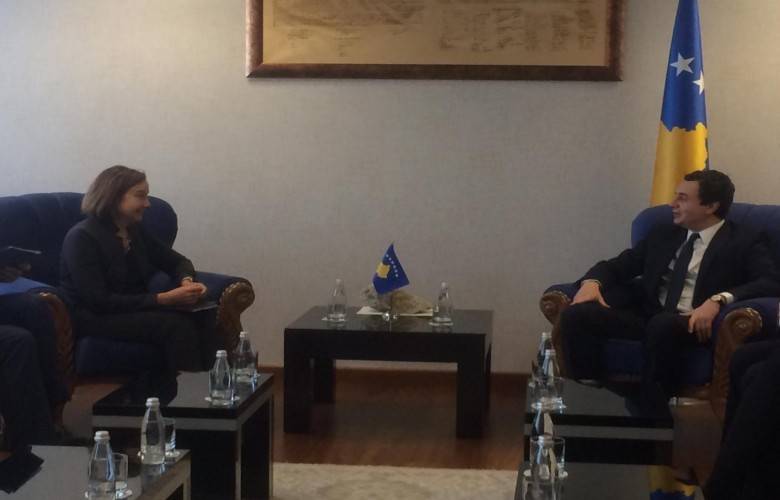 Kurti, Dünya Bankası Temsilcilerini Kabul Etti