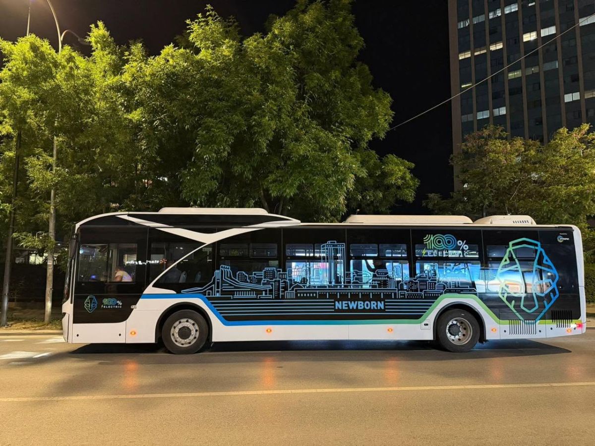 Priştine’de Elektrikli Otobüs Projesi Tartışma Yarattı