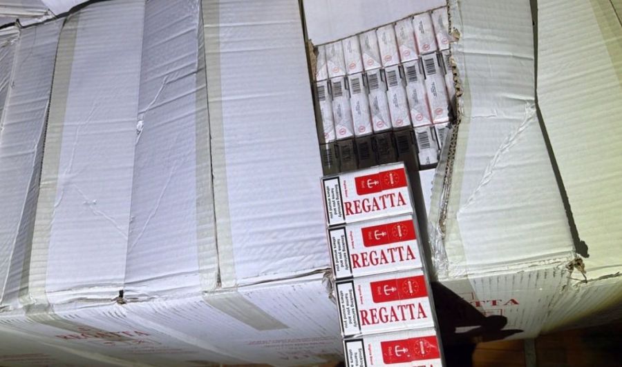 15 Bin Euro Değerinde Kaçak Sigaraya El Konuldu