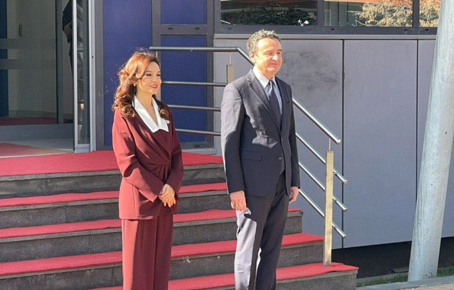 Spiropali, Başbakan Kurti Tarafından Kabul Edildi