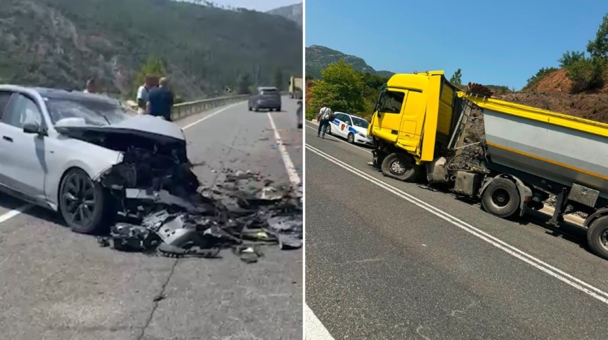 Otoyolda Trafik Kazası: Kosovalı Aynı Aileden Dört Kişi Yaralandı