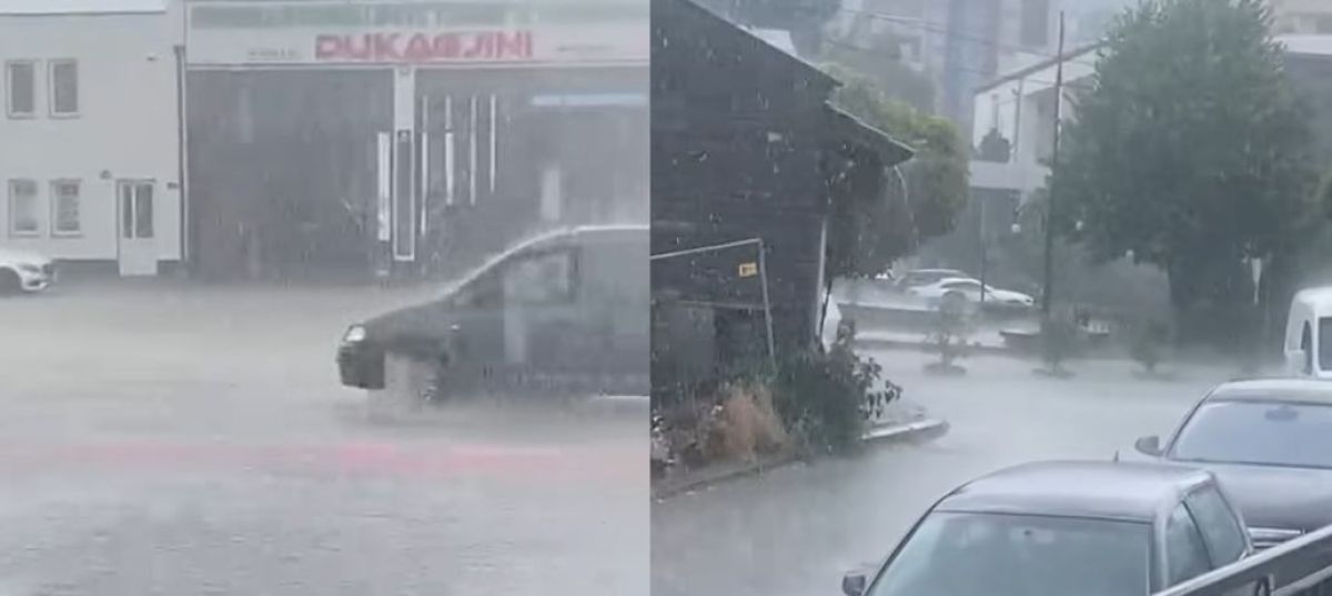 Sıcak Hava Dalgasının Ardından Kosova’nın Bazı Bölgelerinde Sağanak Yağış