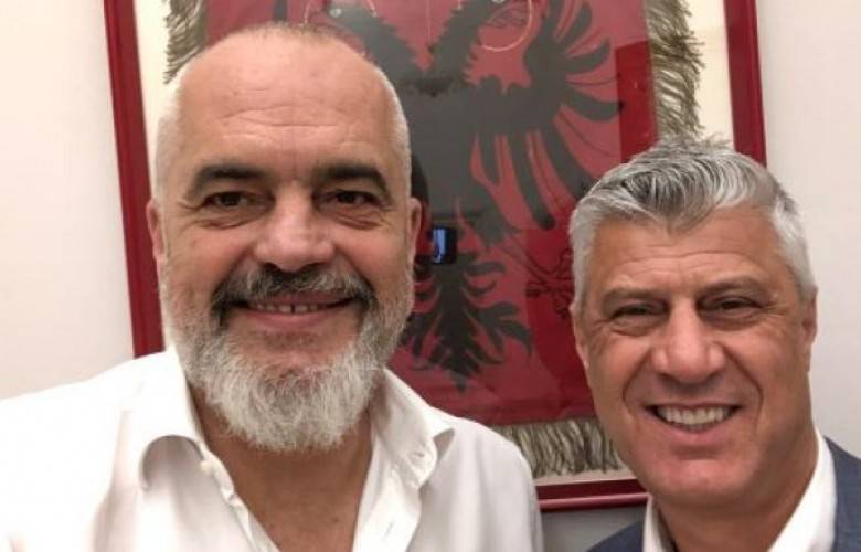 Thaçi,  Rama’yla da Bir Araya Geldi