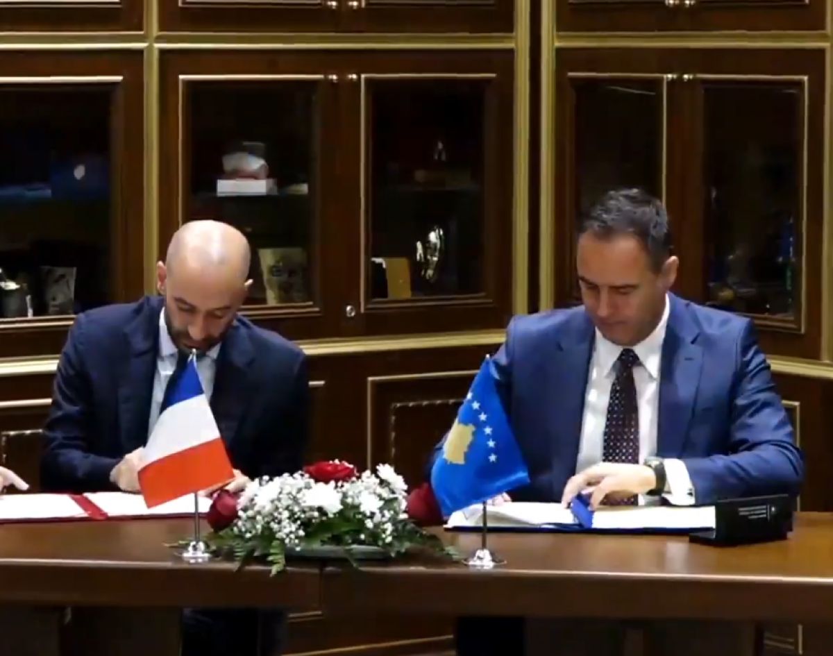 Kosova ile Fransa Arasında İş birliği Anlaşmaları İmzalandı